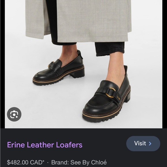 See By Chloé, Erine leather chunky loafer - Picture 1 of 8